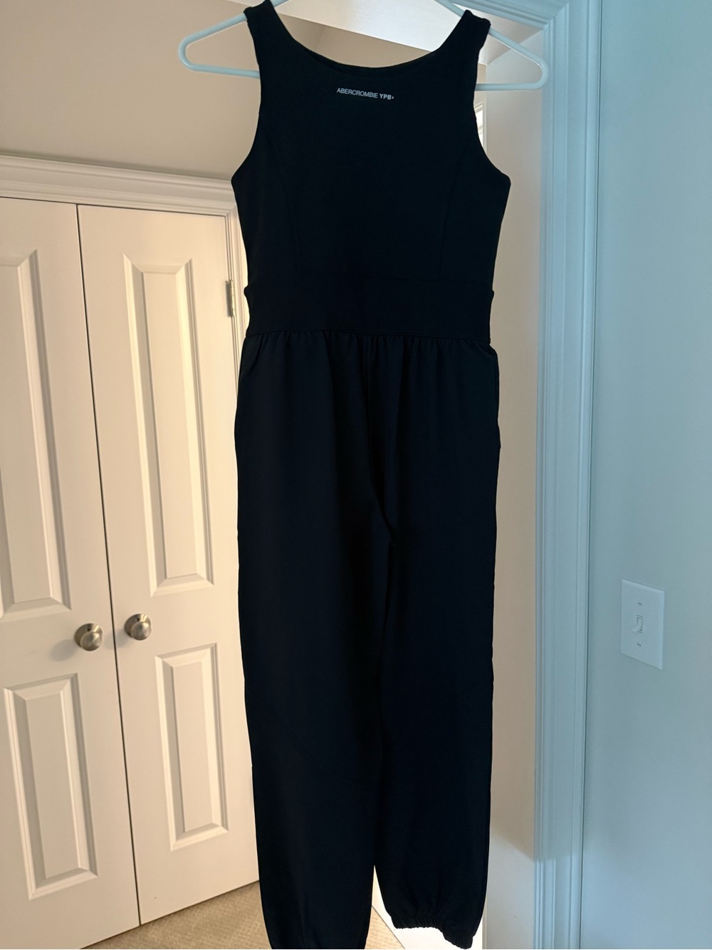 Abercrombie & Fitch Black Tank-Style Jumpsuit